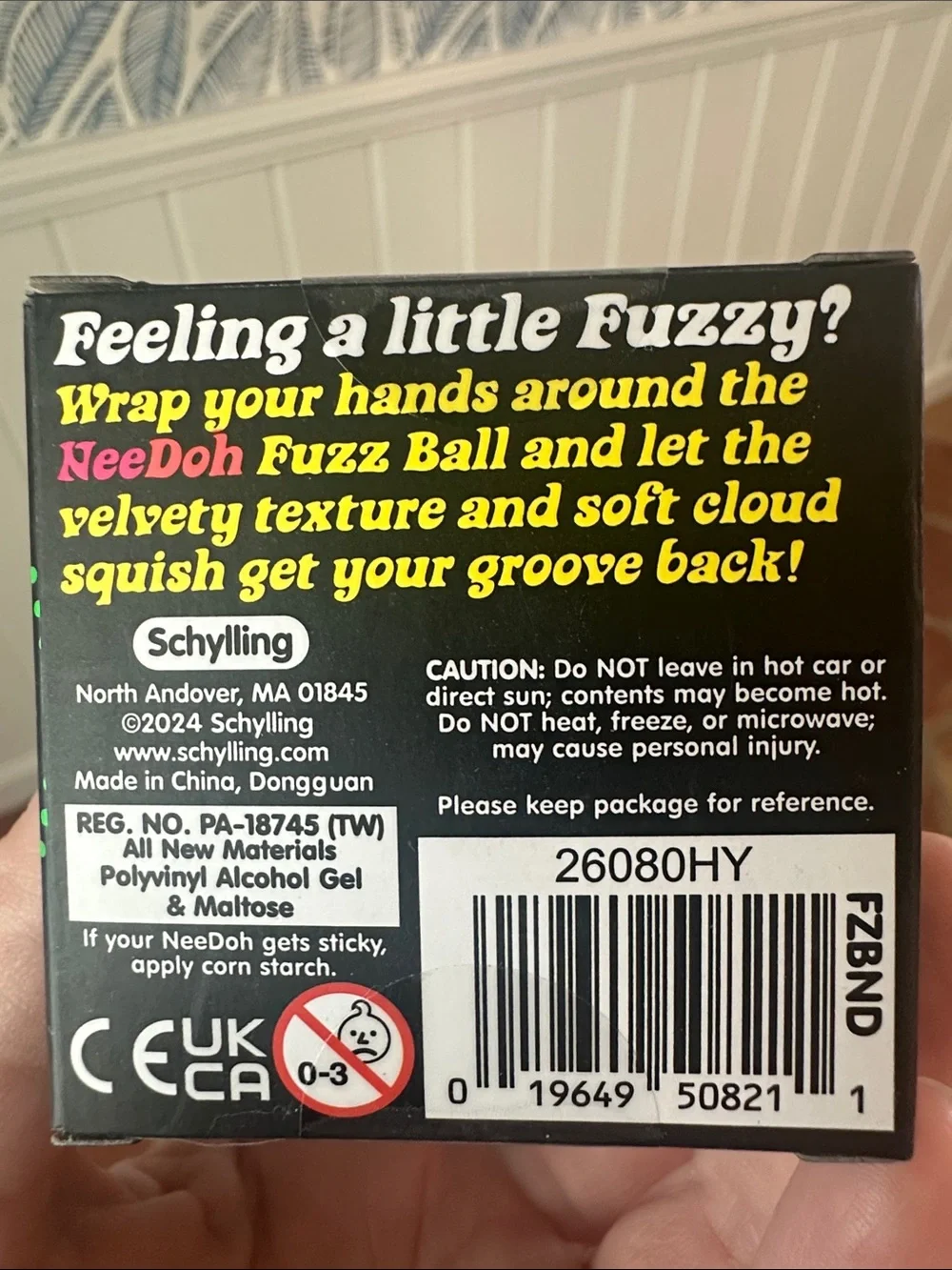 Schylling fuzz ball